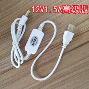 USB to DC power converter cable